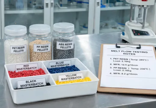 Polymer compound sample bench